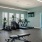 a gym with exercise equipment