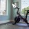 a peleton bicycle in a room